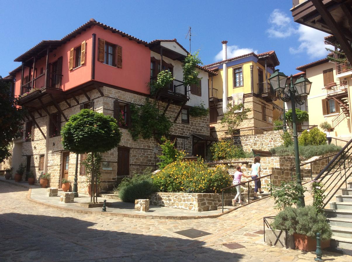 Oikia Alexandrou Traditional Inn Arnea Buitenkant foto