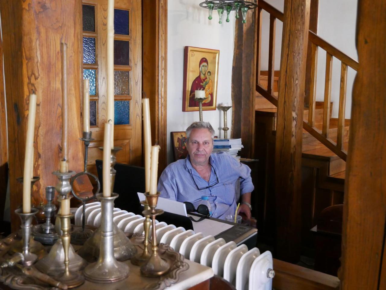 Oikia Alexandrou Traditional Inn Arnea Buitenkant foto